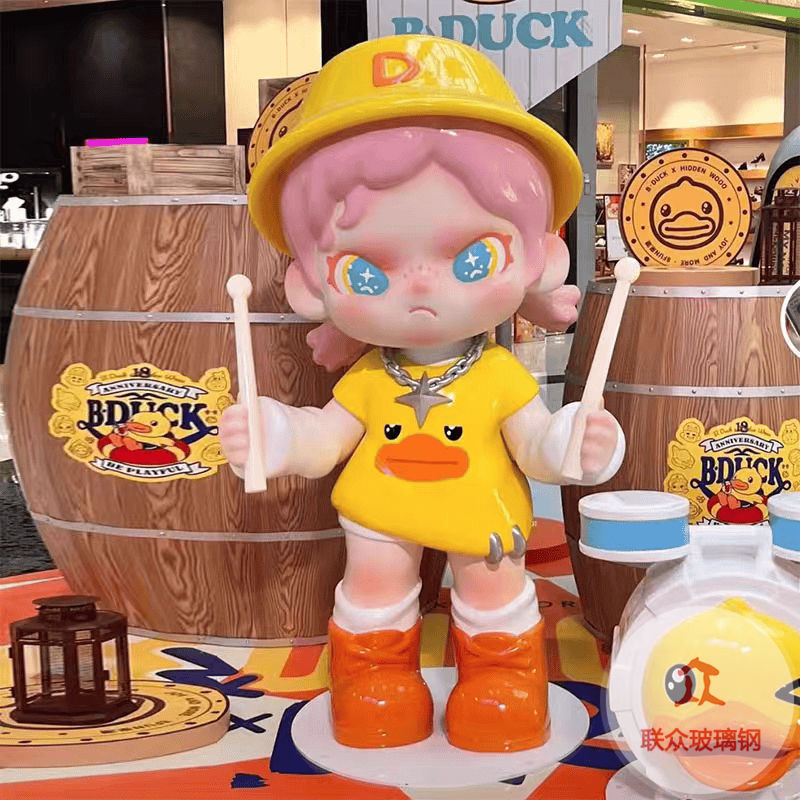 玻璃鋼雕塑為什么會(huì)出現(xiàn)裂紋，是質(zhì)量問題嗎？