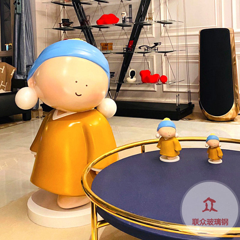 玻璃鋼卡通雕塑可塑性作用好的原因有哪些？