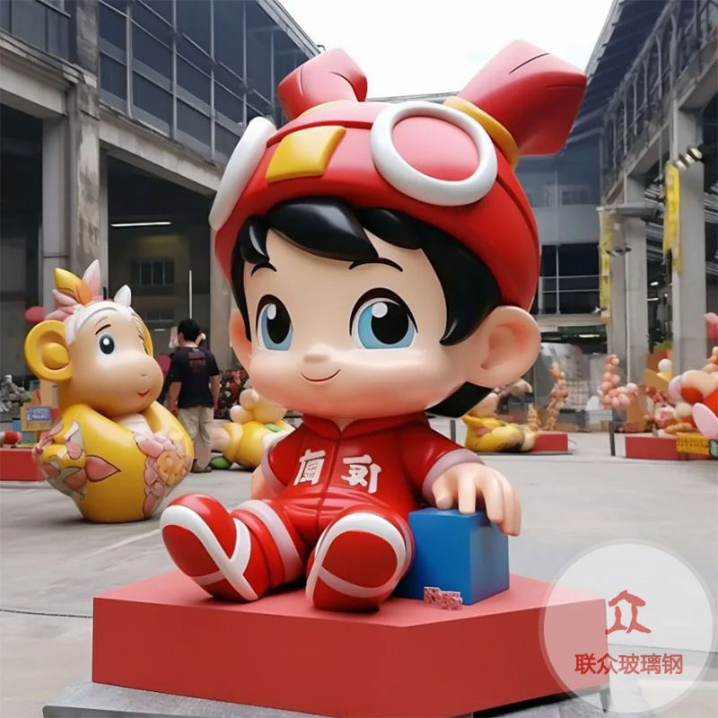 在玻璃鋼景觀制作過程中，表面涂料處理