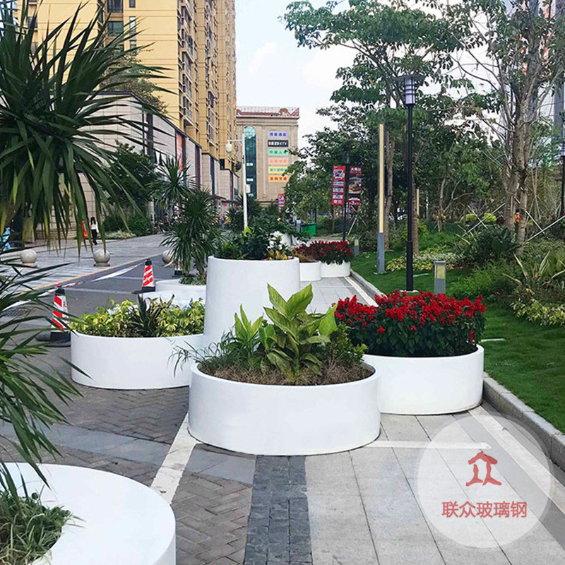 玻鋼樹脂座椅戶外弧形坐凳步行街休閑椅公園長(zhǎng)條凳子廣場(chǎng)樹池坐凳